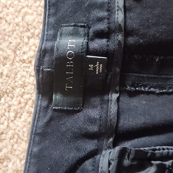Talbots Cropped Slacks sz 14 - Picture 5 of 9